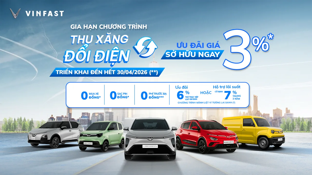 THU XĂNG ĐỔI ĐIỆN – XANH HÓA LỢI NHUẬN